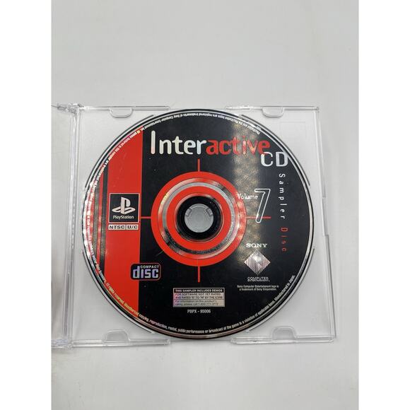 Interactive CD Sampler Pack Volume Vol 7 PlayStation PS1 Blasto Tekken DISC ONLY - Picture 3 of 5